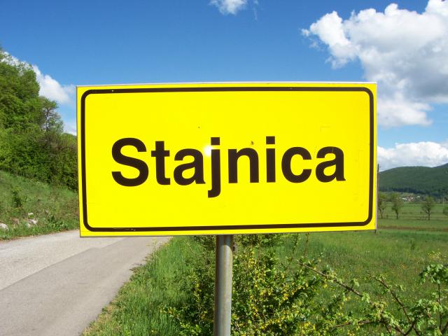 Stajnica - tabla